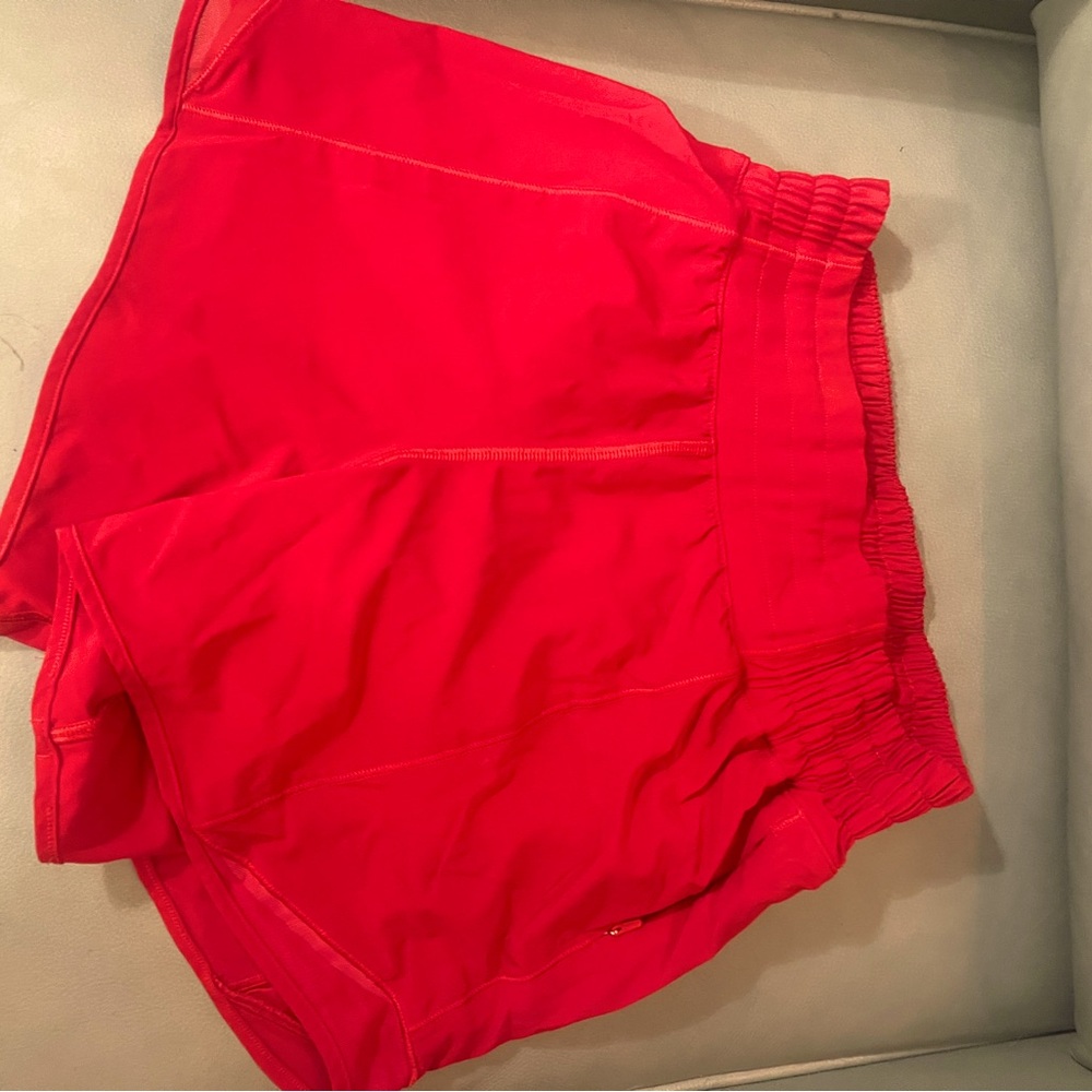 Red hot toddy Lululemon shorts